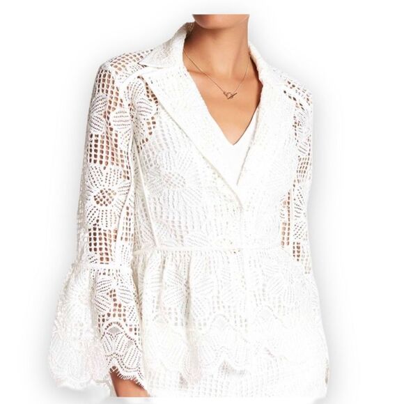 Trina Turk Eyelet Blazer - Picture 1 of 9